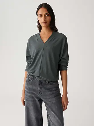 OPUS | Pullover SLUTO | dunkelgrün